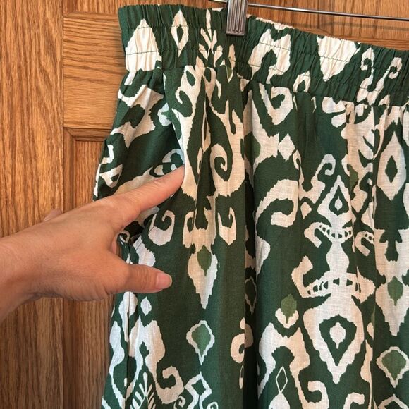 HAUTE HIPPIE Wide Leg Ikat Inspired Print Pants *NEW* - Picture 3 of 11